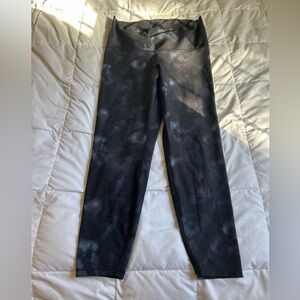 Tie dye pattered leggings